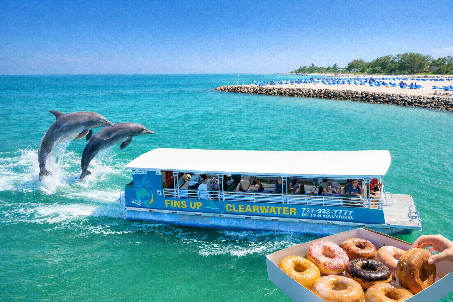 Best Dolphin Tour in Clearwater Beach | Fins Up Clearwater